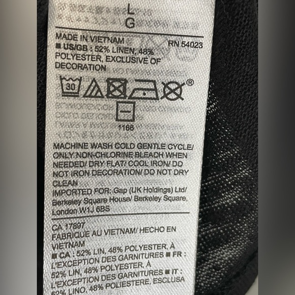 Black sleeveless shirt - Picture 5 of 5